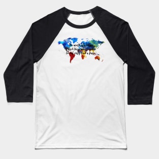 Travel Journal Baseball T-Shirt